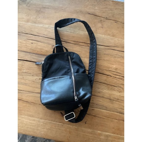 Tutilo Bags Tutilo Black One Strap Shoulder Bag Pockets Travel